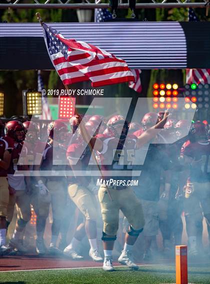 Thumbnail 3 in JSerra Catholic vs. St. Joseph Regional (Honor Bowl) photogallery.