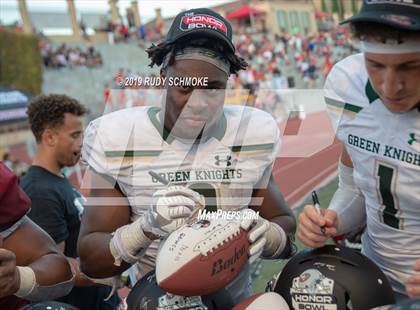 Thumbnail 3 in JSerra Catholic vs. St. Joseph Regional (Honor Bowl) photogallery.