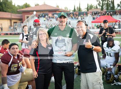 Thumbnail 1 in JSerra Catholic vs. St. Joseph Regional (Honor Bowl) photogallery.