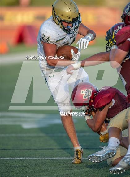 Thumbnail 1 in JSerra Catholic vs. St. Joseph Regional (Honor Bowl) photogallery.