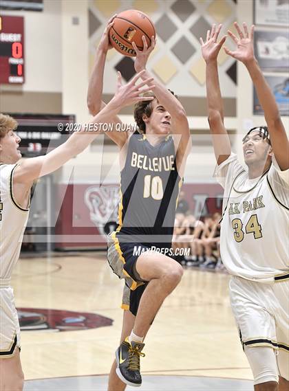 Thumbnail 1 in Bellevue vs. Oak Park (Rancho Mirage Holiday Invitational) photogallery.
