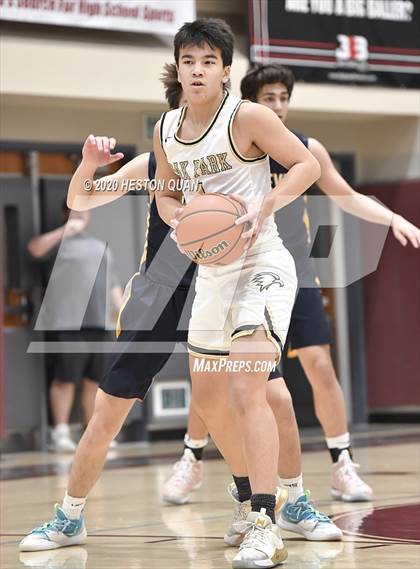 Thumbnail 3 in Bellevue vs. Oak Park (Rancho Mirage Holiday Invitational) photogallery.