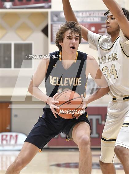 Thumbnail 1 in Bellevue vs. Oak Park (Rancho Mirage Holiday Invitational) photogallery.