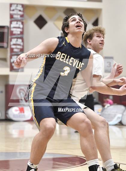 Thumbnail 2 in Bellevue vs. Oak Park (Rancho Mirage Holiday Invitational) photogallery.