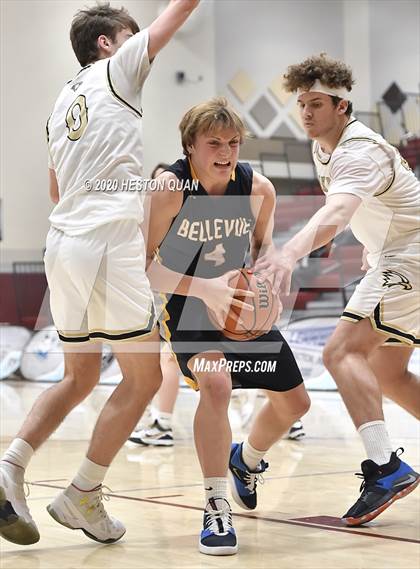 Thumbnail 3 in Bellevue vs. Oak Park (Rancho Mirage Holiday Invitational) photogallery.
