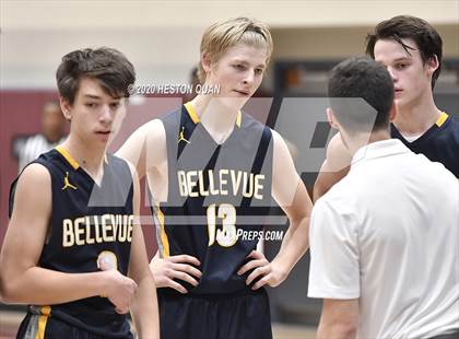 Thumbnail 1 in Bellevue vs. Oak Park (Rancho Mirage Holiday Invitational) photogallery.