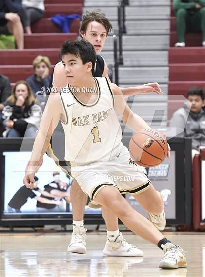Thumbnail 2 in Bellevue vs. Oak Park (Rancho Mirage Holiday Invitational) photogallery.