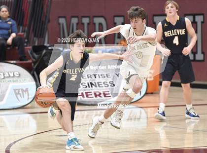 Thumbnail 1 in Bellevue vs. Oak Park (Rancho Mirage Holiday Invitational) photogallery.