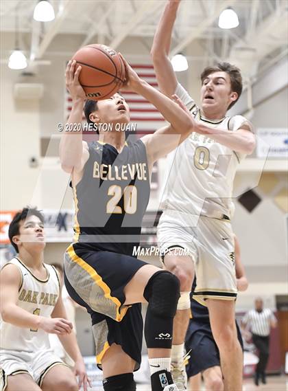Thumbnail 3 in Bellevue vs. Oak Park (Rancho Mirage Holiday Invitational) photogallery.