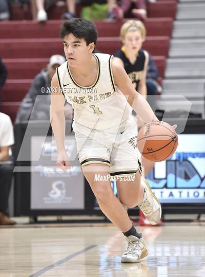 Thumbnail 2 in Bellevue vs. Oak Park (Rancho Mirage Holiday Invitational) photogallery.