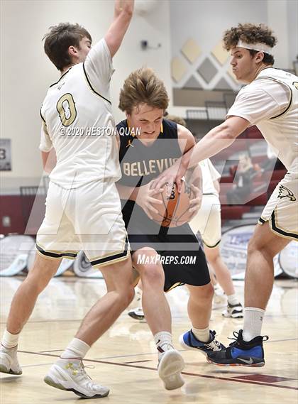 Thumbnail 2 in Bellevue vs. Oak Park (Rancho Mirage Holiday Invitational) photogallery.