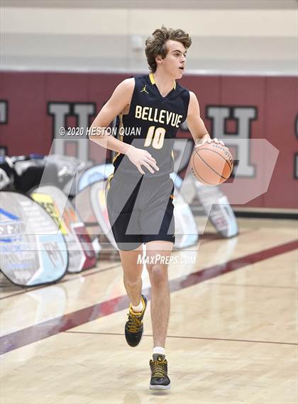 Thumbnail 1 in Bellevue vs. Oak Park (Rancho Mirage Holiday Invitational) photogallery.