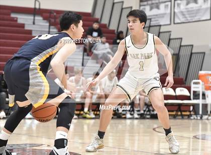 Thumbnail 1 in Bellevue vs. Oak Park (Rancho Mirage Holiday Invitational) photogallery.