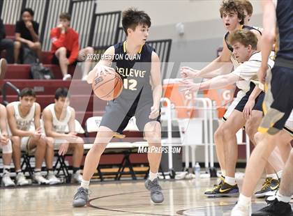Thumbnail 1 in Bellevue vs. Oak Park (Rancho Mirage Holiday Invitational) photogallery.