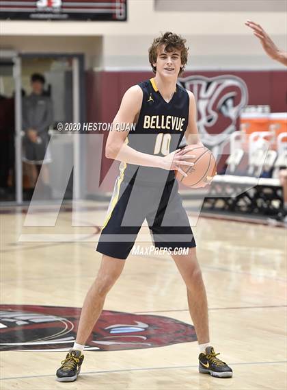 Thumbnail 2 in Bellevue vs. Oak Park (Rancho Mirage Holiday Invitational) photogallery.
