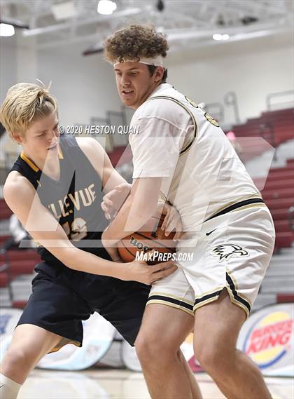 Thumbnail 2 in Bellevue vs. Oak Park (Rancho Mirage Holiday Invitational) photogallery.