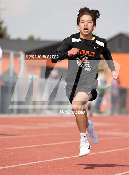 Thumbnail 3 in Fernley League Meet (400 Meters) photogallery.