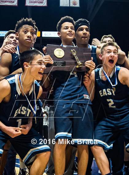 Thumbnail 2 in East Catholic vs. Middletown (CIAC Class L Final) photogallery.