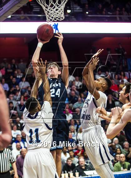 Thumbnail 3 in East Catholic vs. Middletown (CIAC Class L Final) photogallery.