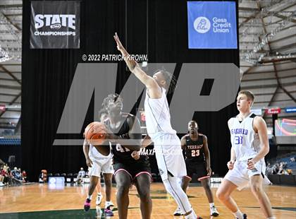 Thumbnail 3 in Mountlake Terrace vs. Garfield (WIAA 3A Round 4 State Playoff) photogallery.