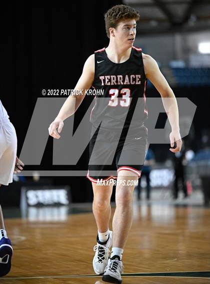 Thumbnail 2 in Mountlake Terrace vs. Garfield (WIAA 3A Round 4 State Playoff) photogallery.