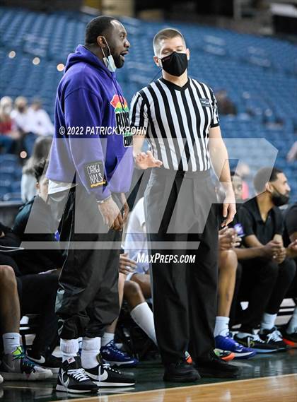 Thumbnail 3 in Mountlake Terrace vs. Garfield (WIAA 3A Round 4 State Playoff) photogallery.