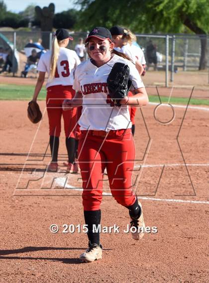 Thumbnail 3 in Liberty @ O'Connor  (AIA Division 1 Round 2 Playoff) photogallery.