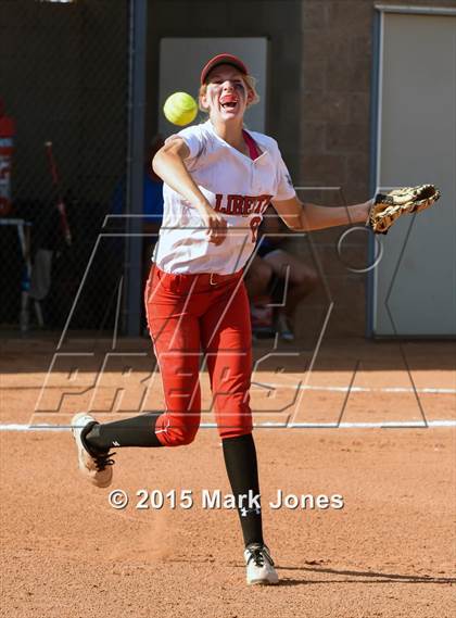 Thumbnail 2 in Liberty @ O'Connor  (AIA Division 1 Round 2 Playoff) photogallery.