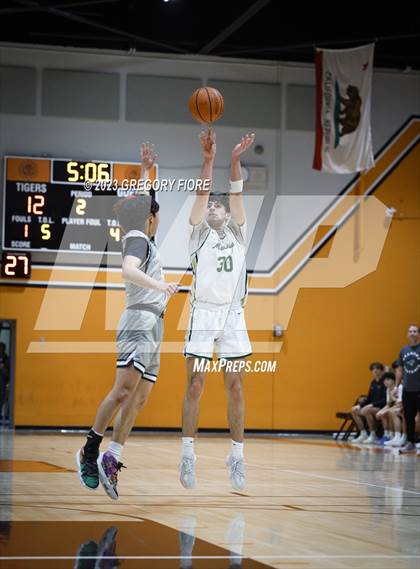 Thumbnail 3 in Maranatha vs Redmond (2023 South Pasadena Tournament) photogallery.