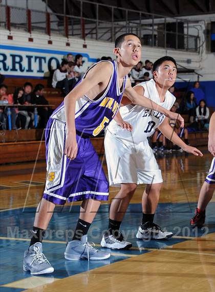 Thumbnail 2 in Gabrielino vs Mountain View (San Marino Tournament) photogallery.