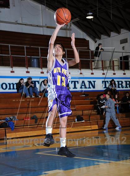 Thumbnail 3 in Gabrielino vs Mountain View (San Marino Tournament) photogallery.