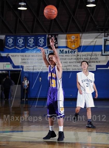 Thumbnail 1 in Gabrielino vs Mountain View (San Marino Tournament) photogallery.