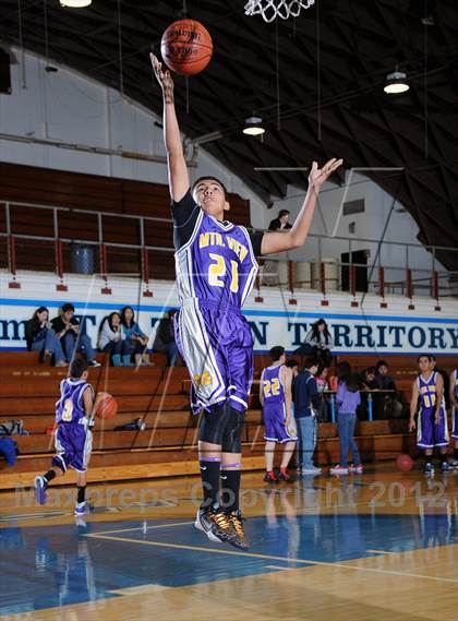 Thumbnail 1 in Gabrielino vs Mountain View (San Marino Tournament) photogallery.
