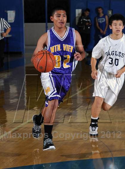 Thumbnail 1 in Gabrielino vs Mountain View (San Marino Tournament) photogallery.