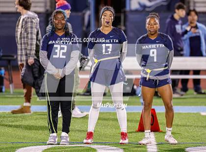 Thumbnail 2 in Blessed Trinity vs. Marietta (GHSA Division 3 Quarterfinal) photogallery.