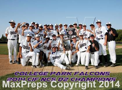 Thumbnail 2 in Marin Catholic vs. College Park (CIF NCS D2 Final) photogallery.