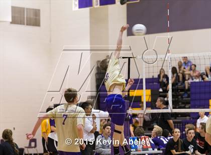 Thumbnail 3 in Combs vs Notre Dame Prep (Notre Dame Prep Invitational) photogallery.
