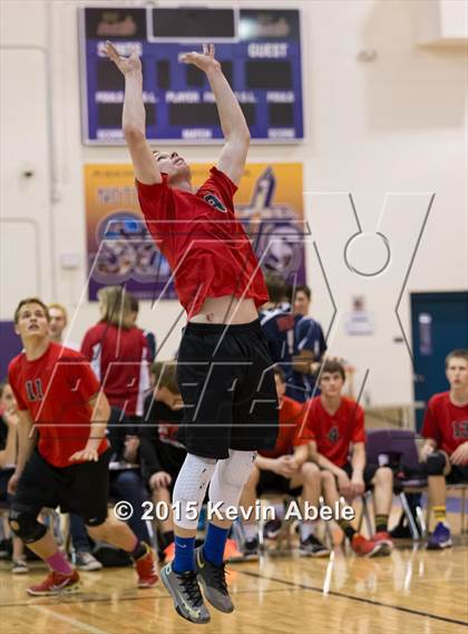 Thumbnail 1 in Combs vs Notre Dame Prep (Notre Dame Prep Invitational) photogallery.