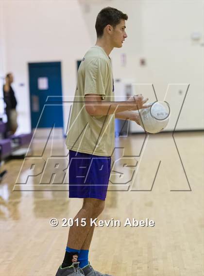 Thumbnail 1 in Combs vs Notre Dame Prep (Notre Dame Prep Invitational) photogallery.