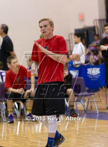 Thumbnail 2 in Combs vs Notre Dame Prep (Notre Dame Prep Invitational) photogallery.