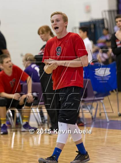 Thumbnail 3 in Combs vs Notre Dame Prep (Notre Dame Prep Invitational) photogallery.