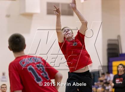 Thumbnail 3 in Combs vs Notre Dame Prep (Notre Dame Prep Invitational) photogallery.