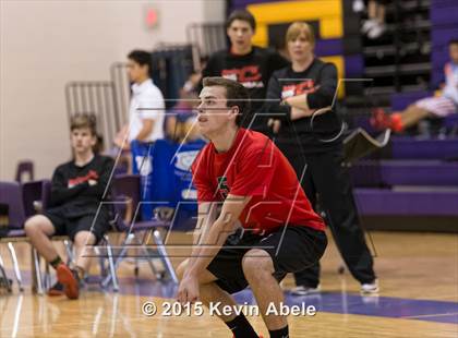 Thumbnail 2 in Combs vs Notre Dame Prep (Notre Dame Prep Invitational) photogallery.