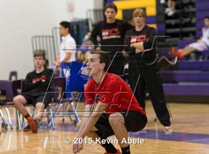 Thumbnail 3 in Combs vs Notre Dame Prep (Notre Dame Prep Invitational) photogallery.