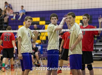 Thumbnail 2 in Combs vs Notre Dame Prep (Notre Dame Prep Invitational) photogallery.