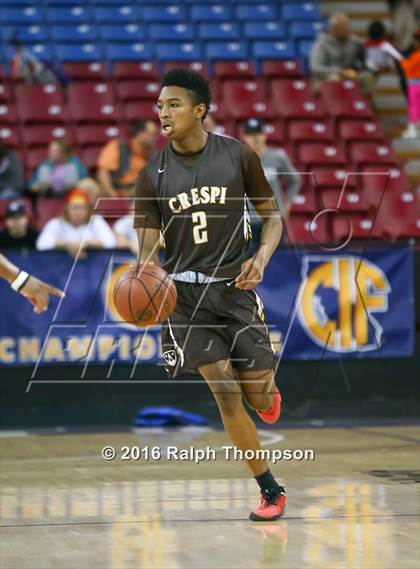 Thumbnail 2 in Berkeley vs. Crespi (CIF D1 State Final) photogallery.