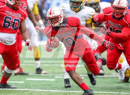 Thumbnail 1 in Brooks County vs. Dublin (GHSA 2A Final) photogallery.