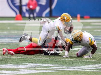 Thumbnail 2 in Brooks County vs. Dublin (GHSA 2A Final) photogallery.
