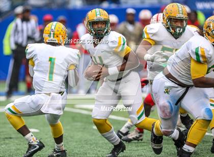 Thumbnail 1 in Brooks County vs. Dublin (GHSA 2A Final) photogallery.