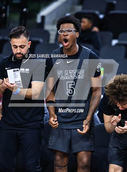 Thumbnail 1 in Notre Dame (SO) vs Sierra Canyon (Trinity-Mission League Show @ Intuit Dome) photogallery.